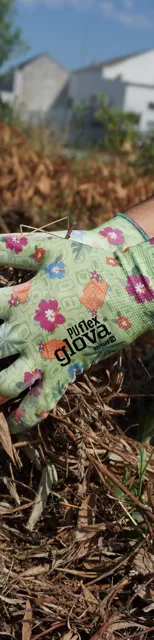 Luva nylon revestimento poliuretano cinzento