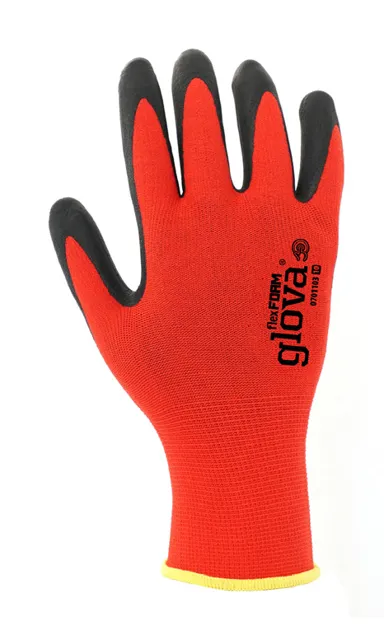 Luva nylon revestimento nitrilo foam rugoso