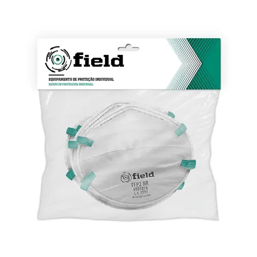 Blister 5 mascaras ffp1 sem valvula
